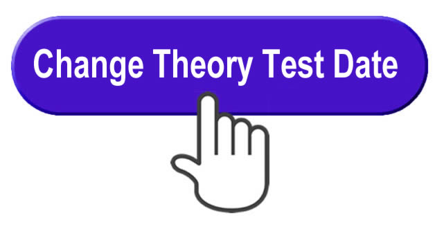 Change theory test date button