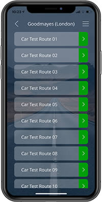 4. Driving Test Routes List