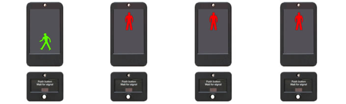 Puffin Crossing Lights