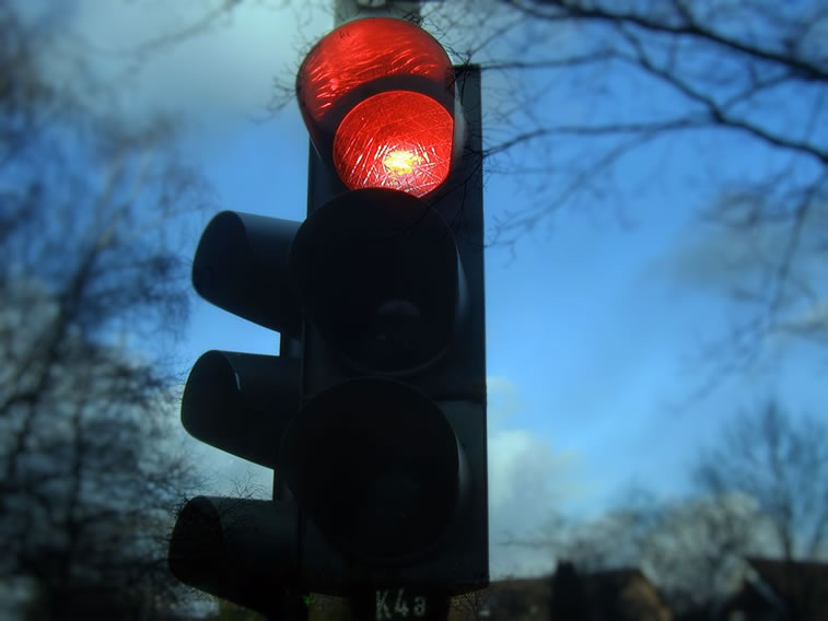 Running a red light