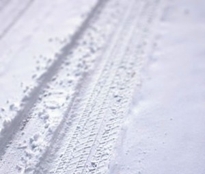 The driving test in snow, ice or frost